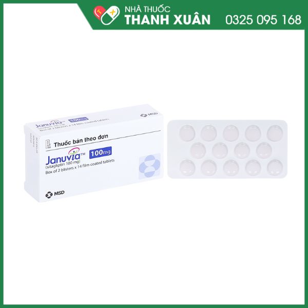 Januvia 100mg trị đái tháo đường